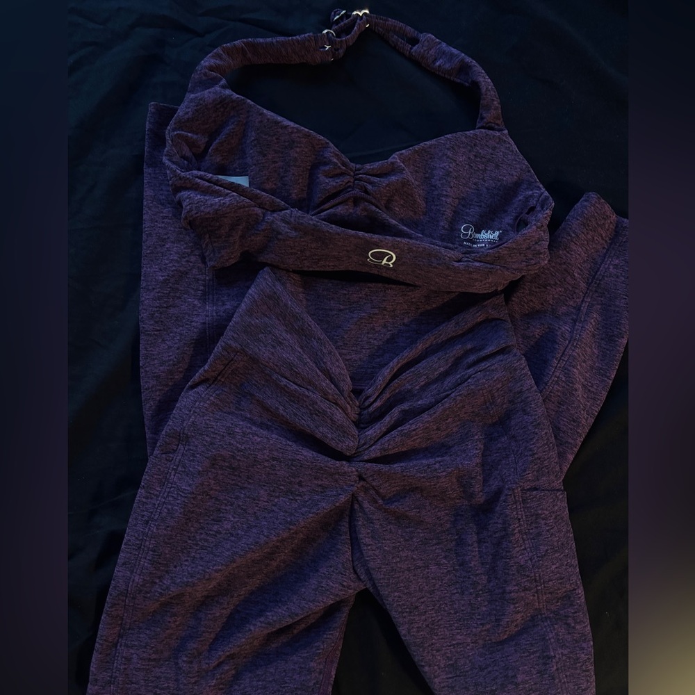 Bombshell Sportswear Purple Leggings
